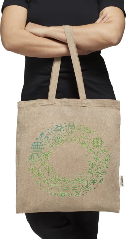 Pheebs 150 g/m² Aware™ recycled tote bag 6