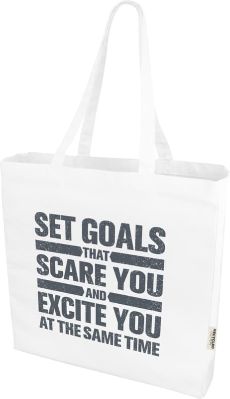 Odessa 220 g/m² GRS recycled tote bag 13L 7