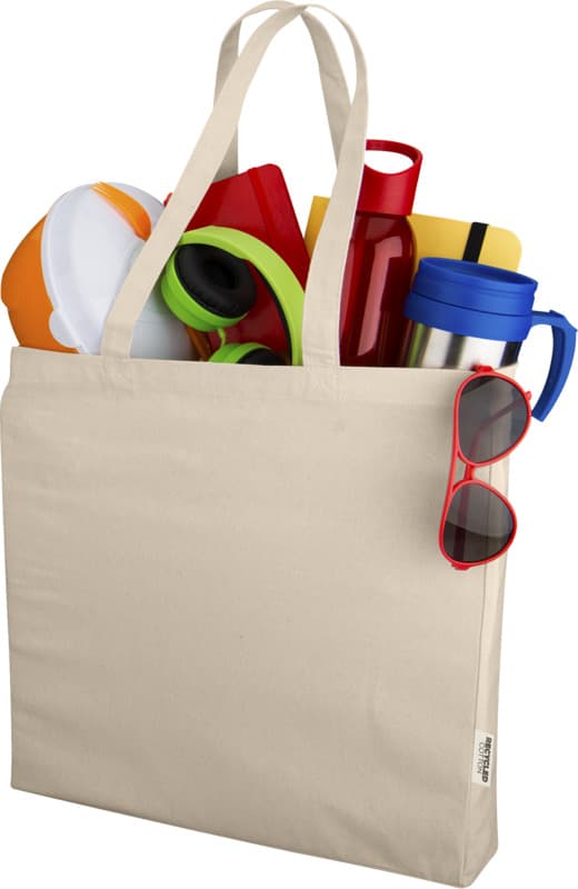 Odessa 220 g/m² GRS recycled tote bag 13L 10