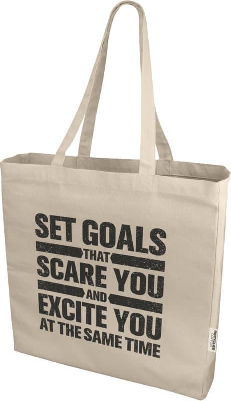 Odessa 220 g/m² GRS recycled tote bag 13L 14