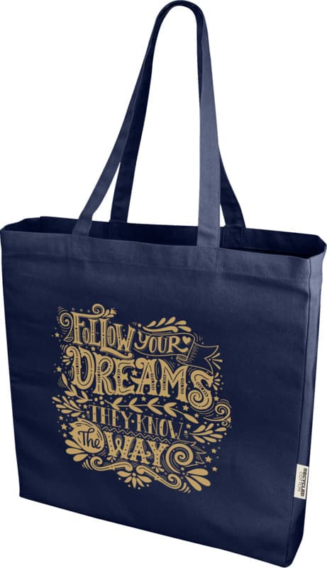 Odessa 220 g/m² GRS recycled tote bag 13L 28
