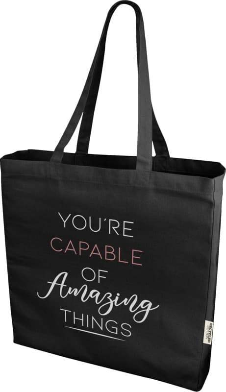 Odessa 220 g/m² GRS recycled tote bag 13L 35