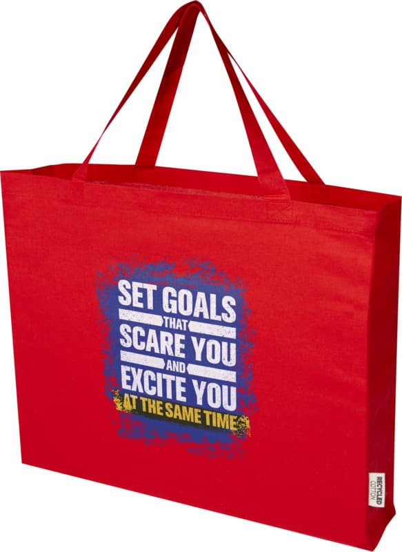 Odessa 220 g/m² GRS recycled cotton tote bag 40L 24