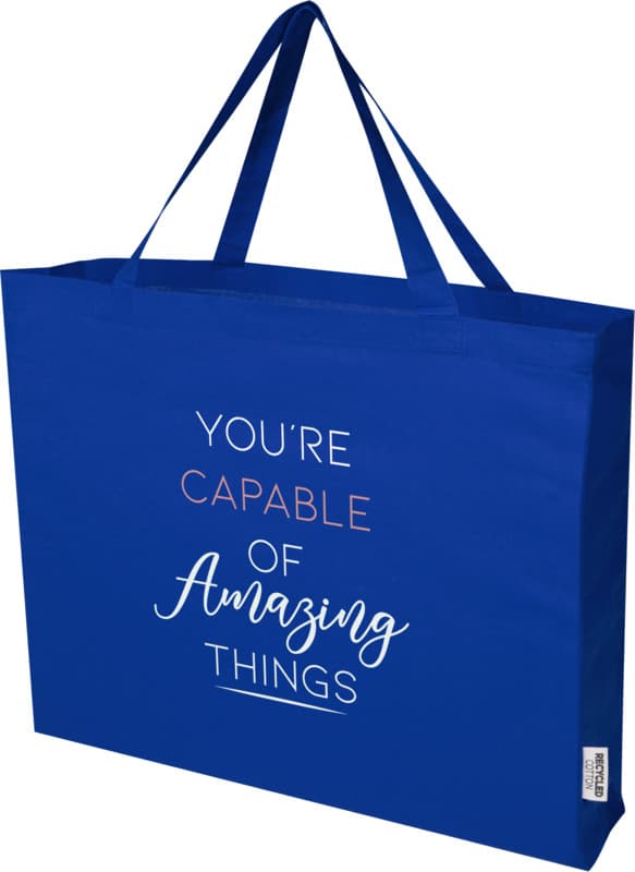 Odessa 220 g/m² GRS recycled cotton tote bag 40L 30