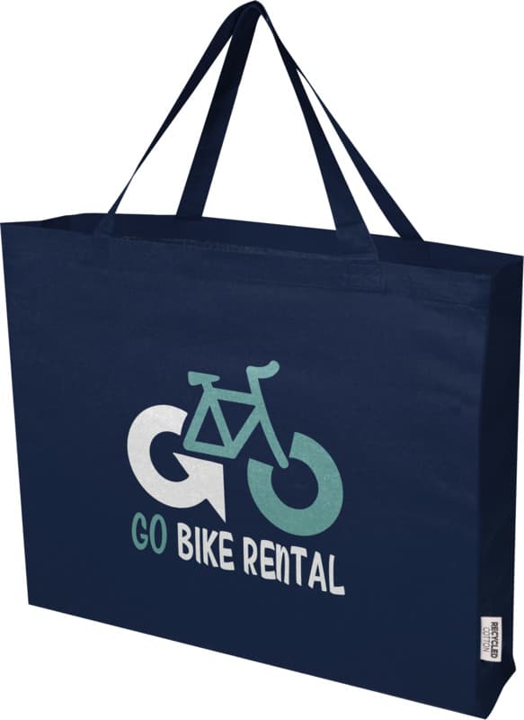 Odessa 220 g/m² GRS recycled cotton tote bag 40L 18