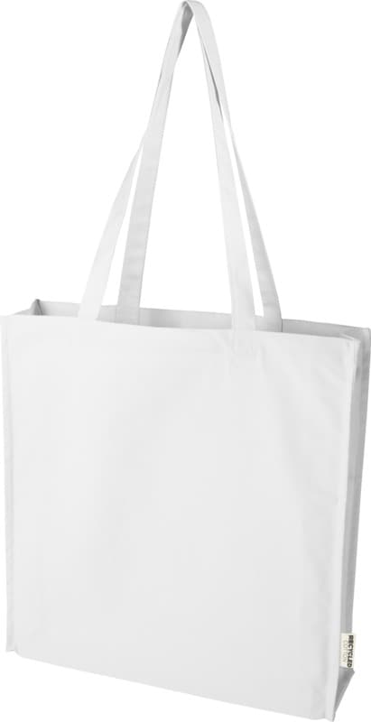 Florida 270 g/m² GRS recycled gusset tote bag 14L 1
