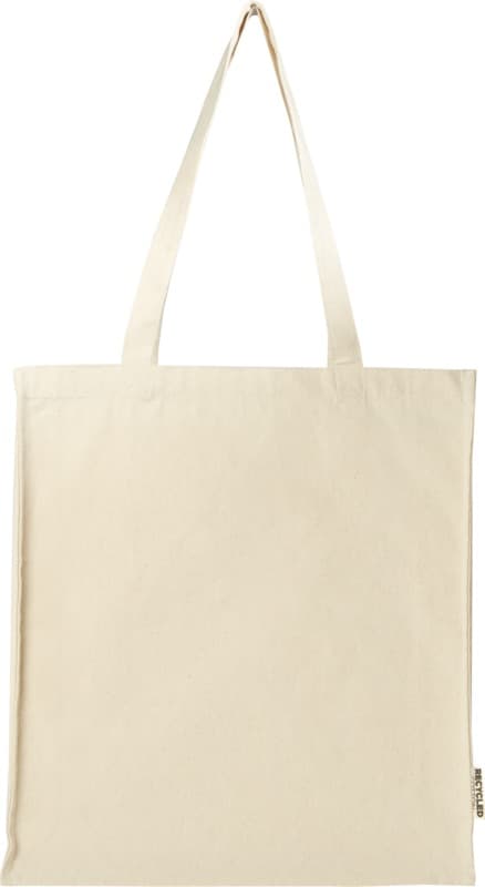 Florida 270 g/m² GRS recycled gusset tote bag 14L 8