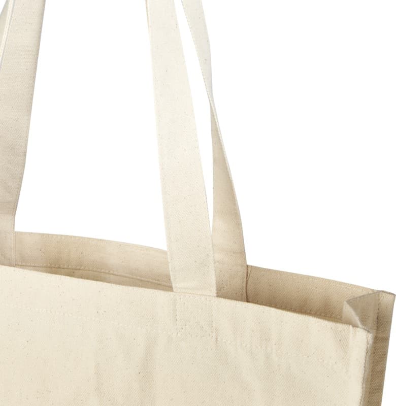 Florida 270 g/m² GRS recycled gusset tote bag 14L 11