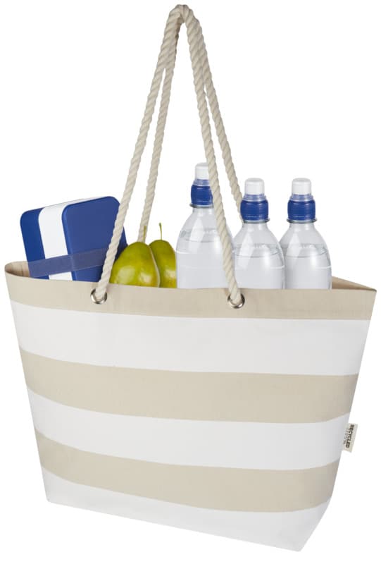 Florida 270 g/m² GRS recycled beach tote bag 18L 5