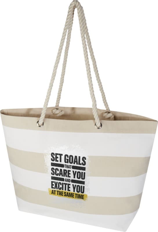 Florida 270 g/m² GRS recycled beach tote bag 18L 7