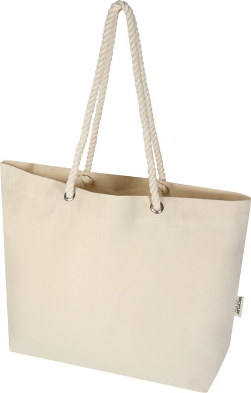 Florida 270 g/m² GRS recycled beach tote bag 18L 8