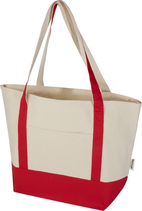 Sam 320 g/m² GRS recycled cotton tote bag 15