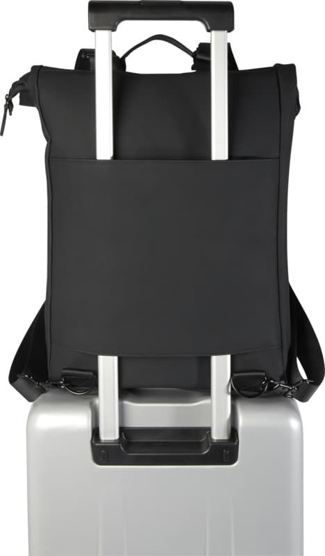 Turner 15.6" GRS recycled roll-top laptop backpack 12L 5