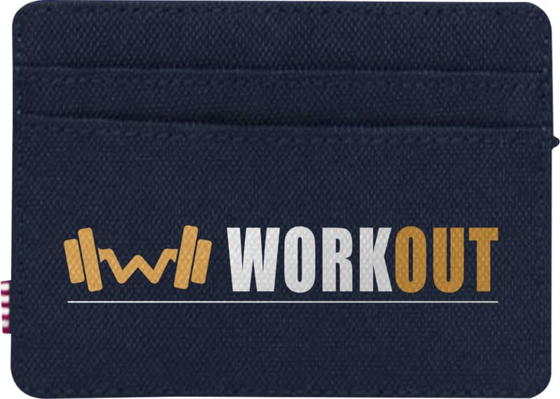 Herschel Charlie recycled RFID card holder 4