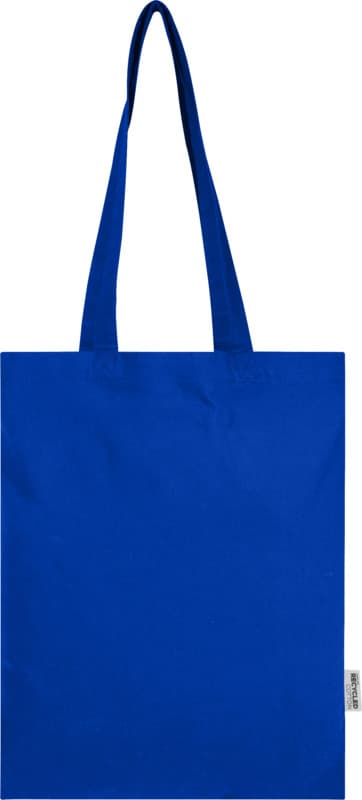 Madras Blend 140 g/m² GRS recycled cotton tote bag 7L 17