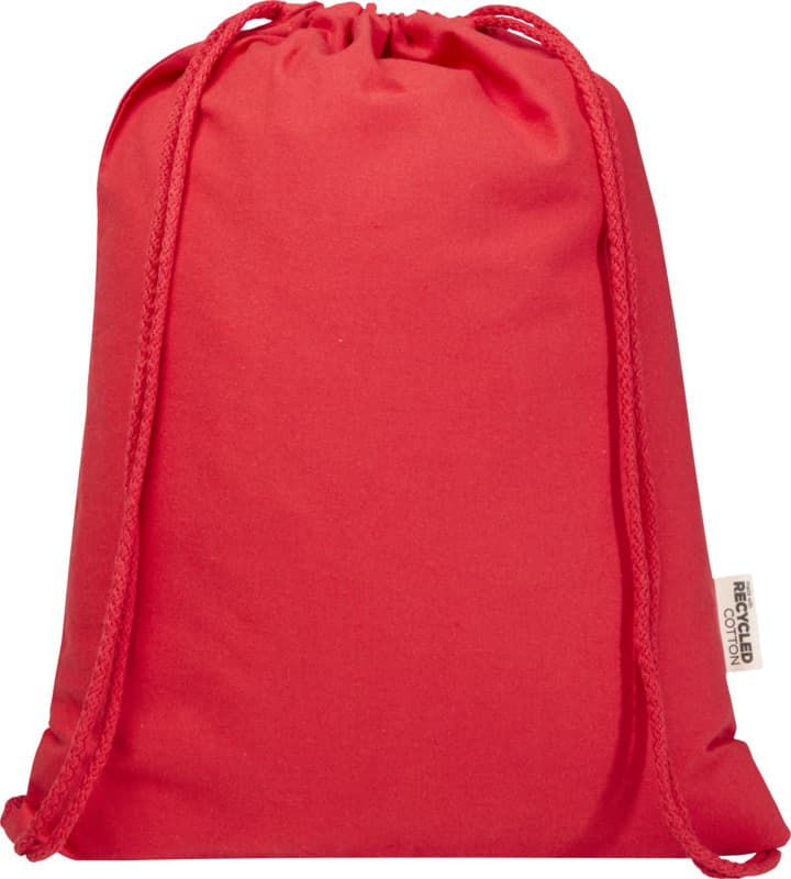 Oregon Blend 140 g/m² GRS recycled drawstring bag 5L 7