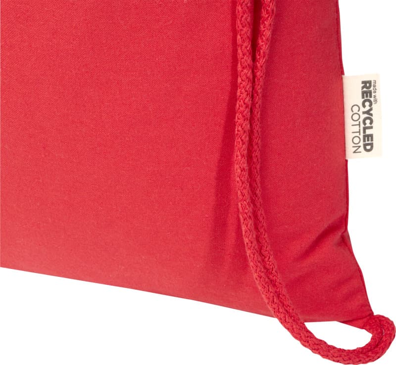 Oregon Blend 140 g/m² GRS recycled drawstring bag 5L 9