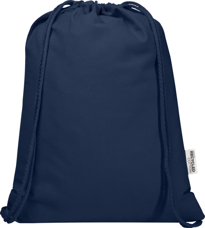 Oregon Blend 140 g/m² GRS recycled drawstring bag 5L 17