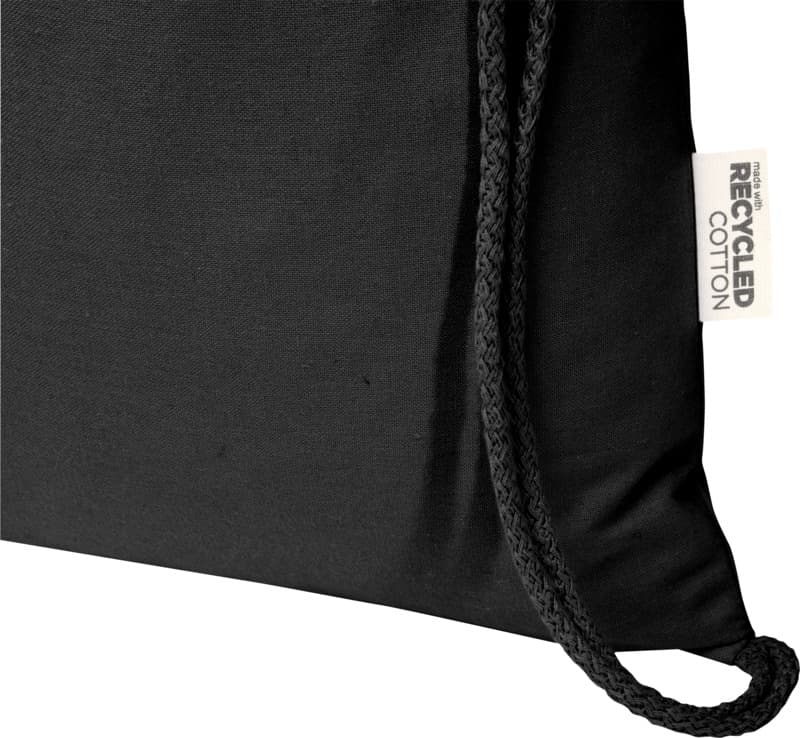 Oregon Blend 140 g/m² GRS recycled drawstring bag 5L 29