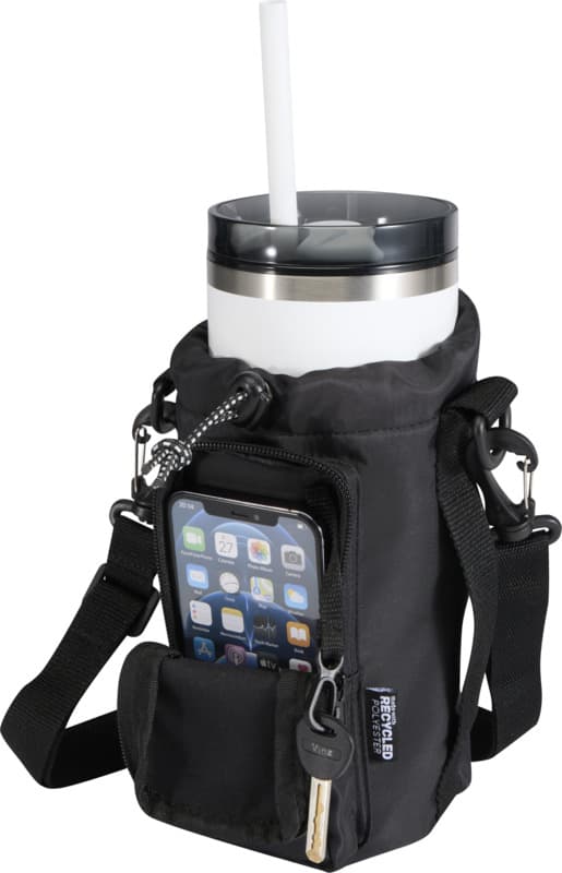 Trip Aware™ recycled travel bottle bag 2L 1