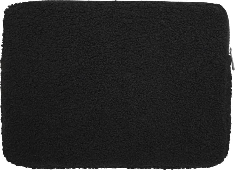 Bear 13" GRS recycled sherpa laptop sleeve 2L 9