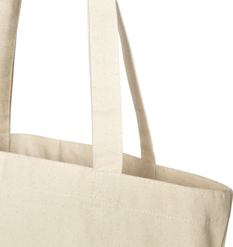 Odisha 180 g/m² OCS organic wide bottom tote bag 11L  10