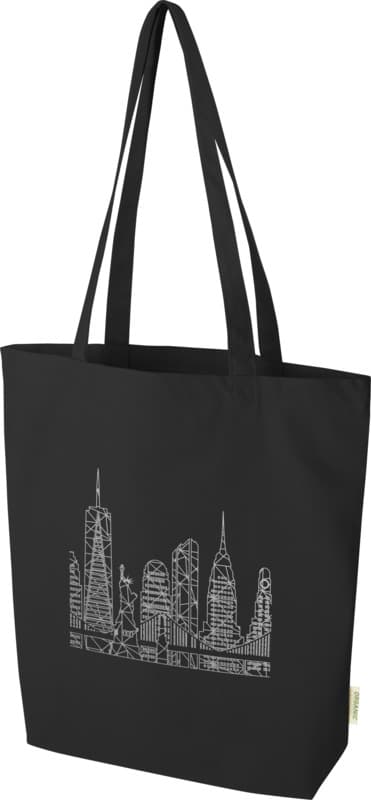 Odisha 180 g/m² OCS organic wide bottom tote bag 11L  36