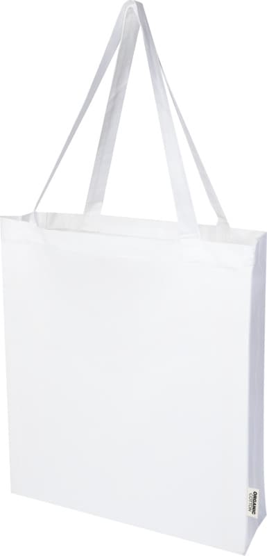 Odisha 180 g/m² OCS organic full gusset tote bag 14L  1