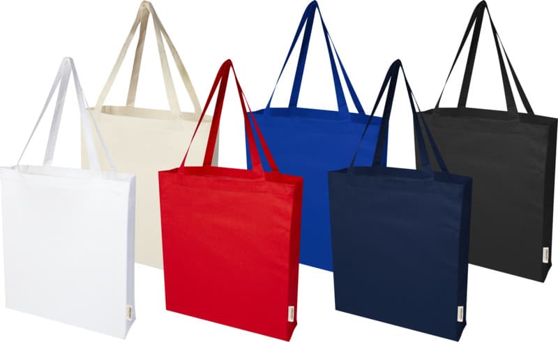 Odisha 180 g/m² OCS organic full gusset tote bag 14L  26