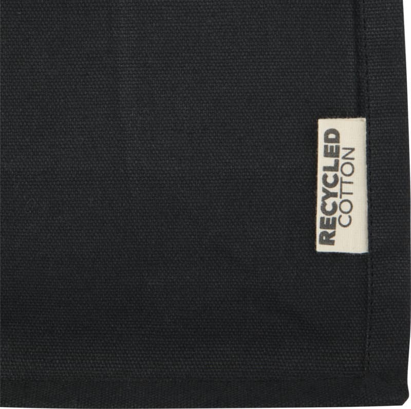 Odessa 220 g/m² GRS recycled cotton mini gusset tote bag 9L 10