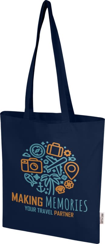 Peru Blend 180 g/m² GRS recycled cotton tote bag 7L 32