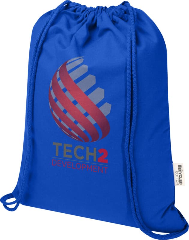 Peru Blend 180 g/m² GRS recycled drawstring bag 5L 27