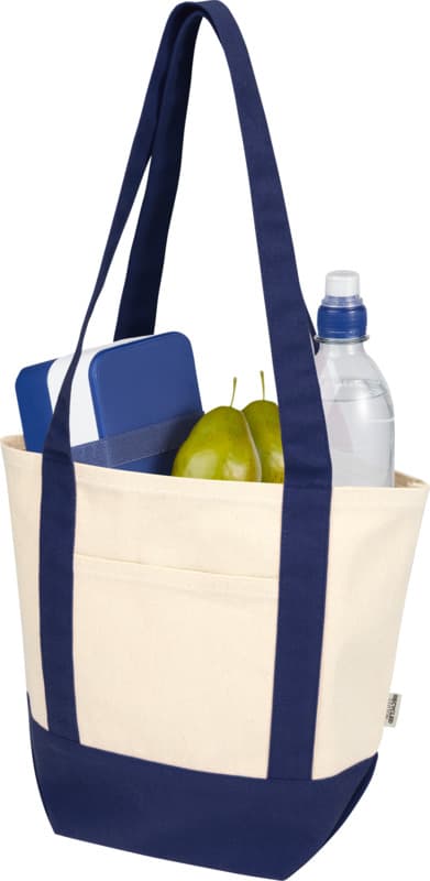 Sam 320 g/m² GRS recycled mini cotton tote bag 13