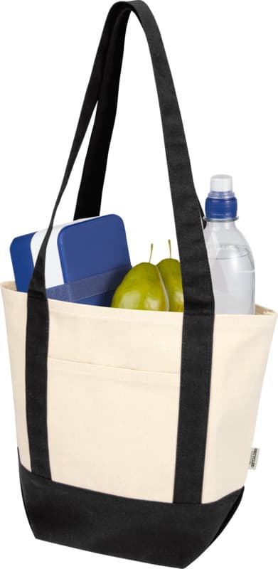 Sam 320 g/m² GRS recycled mini cotton tote bag 22