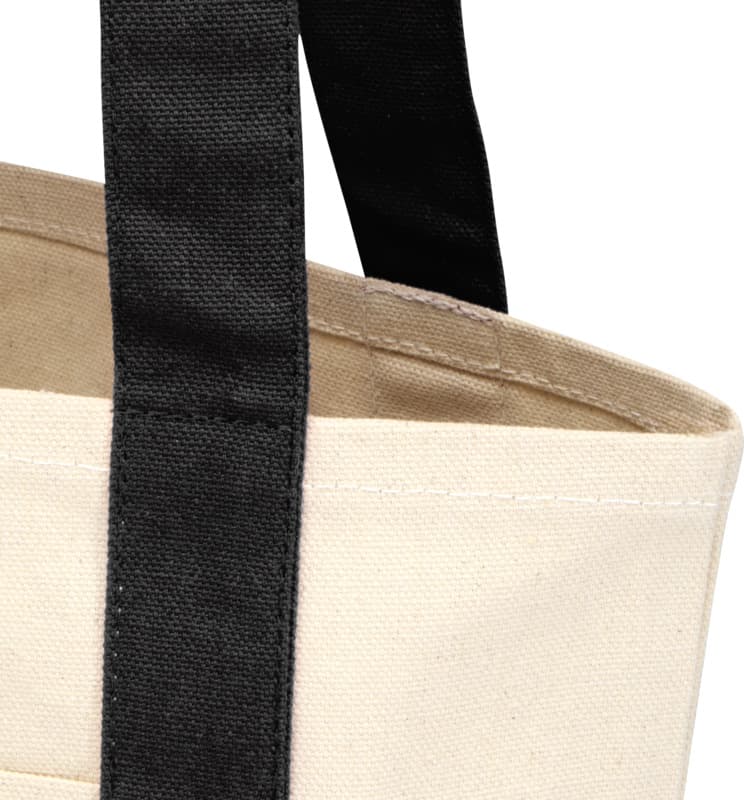 Sam 320 g/m² GRS recycled mini cotton tote bag 24