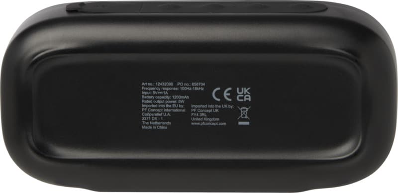 Stark 2.0 5W recycled plastic IPX5 Bluetooth® speaker 10