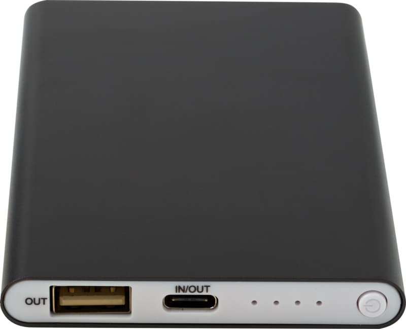 Pep 4000 mAh Type-C recycled aluminium power bank  36