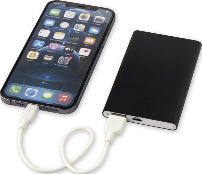 Pep 4000 mAh Type-C recycled aluminium power bank  5