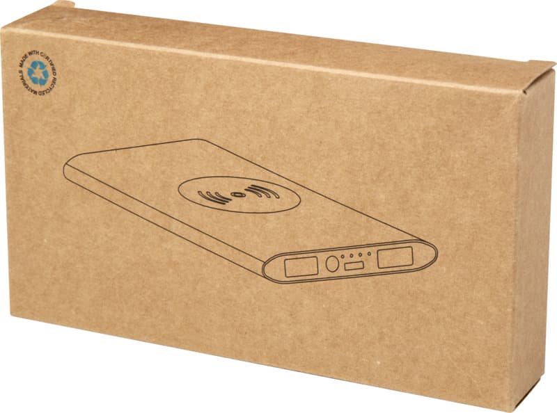 Juice 8000 mAh Type-C recycled aluminium wireless power bank 7