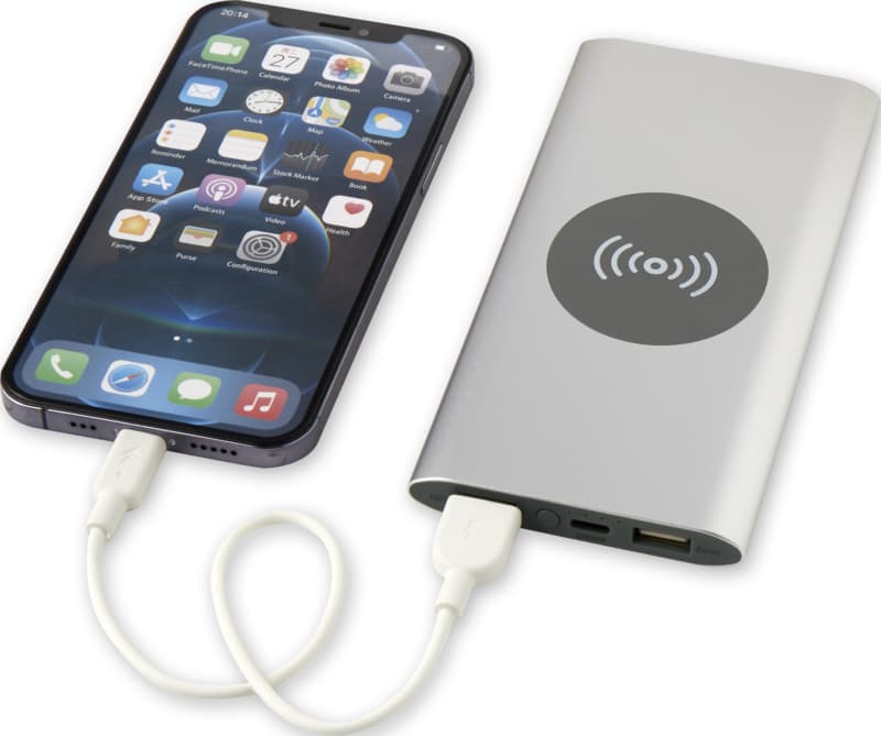 Juice 8000 mAh Type-C recycled aluminium wireless power bank 21