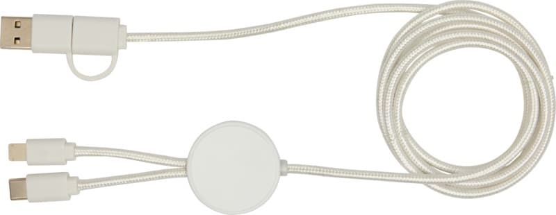 Citala 5-in-1 recycled plastic 150 cm data sync and 27W fast charge cable 10