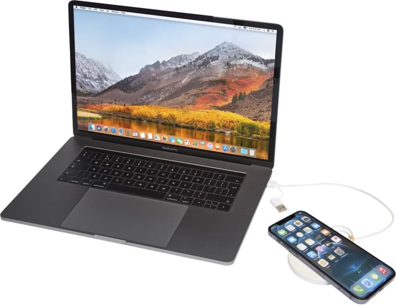 Freal 15W recycled plastic wireless charging pad 6