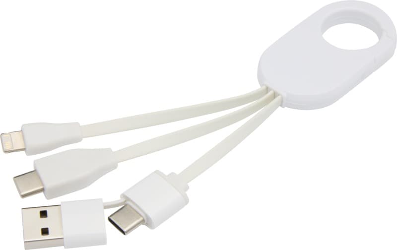 Troop 4-in-1 recycled plastic charging cable 4
