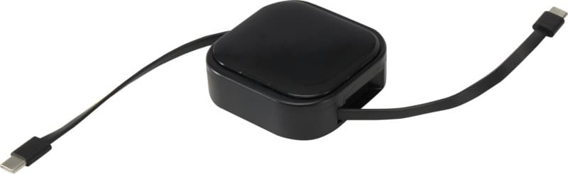 Gloas 5-in-1 recycled retractable data sync and 100W fast charge cable with smartphone tool kit 12