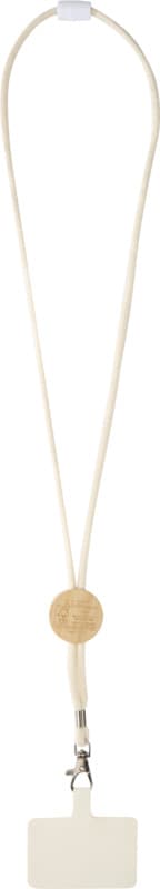 Adhab smartphone lanyard with bamboo details 3
