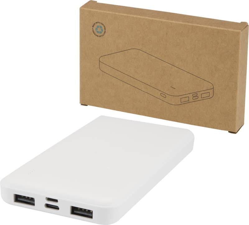 Intan 10.000 mAh 10W recycled plastic power bank 9