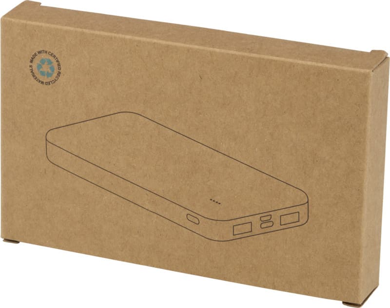 Intan 10.000 mAh 10W recycled plastic power bank 7