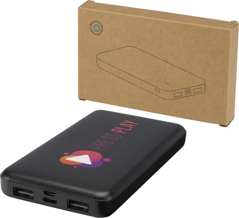 Intan 10.000 mAh 10W recycled plastic power bank 8