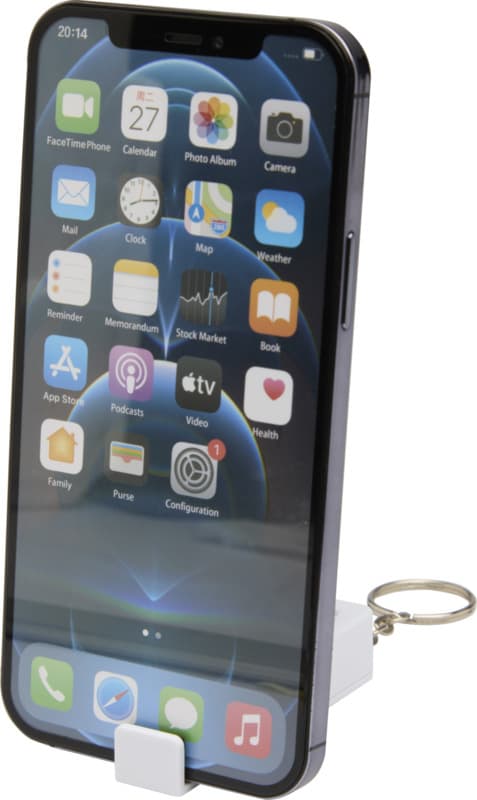 Aggia recycled plastic phone stand with fidget toy 1