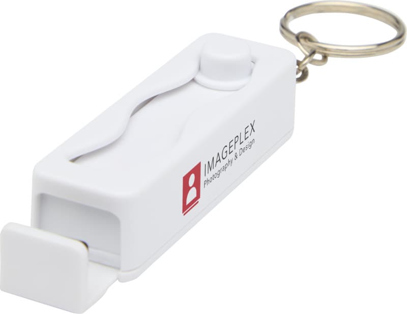 Aggia recycled plastic phone stand with fidget toy 6